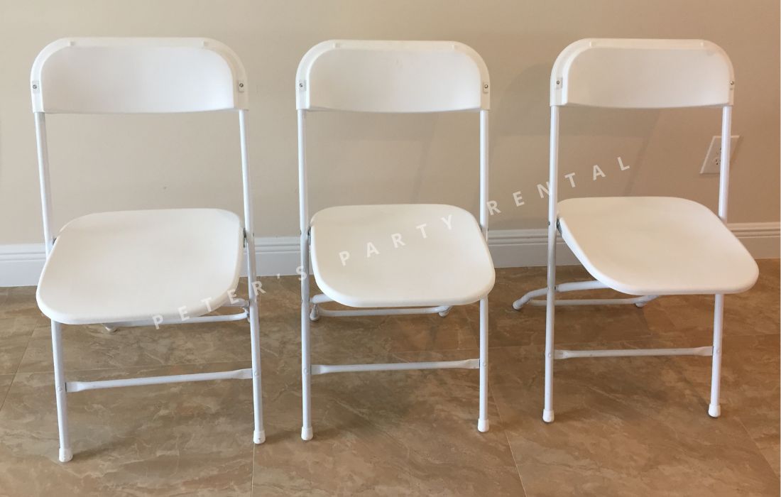 Regular Chair Rentals - Peters Party Rental